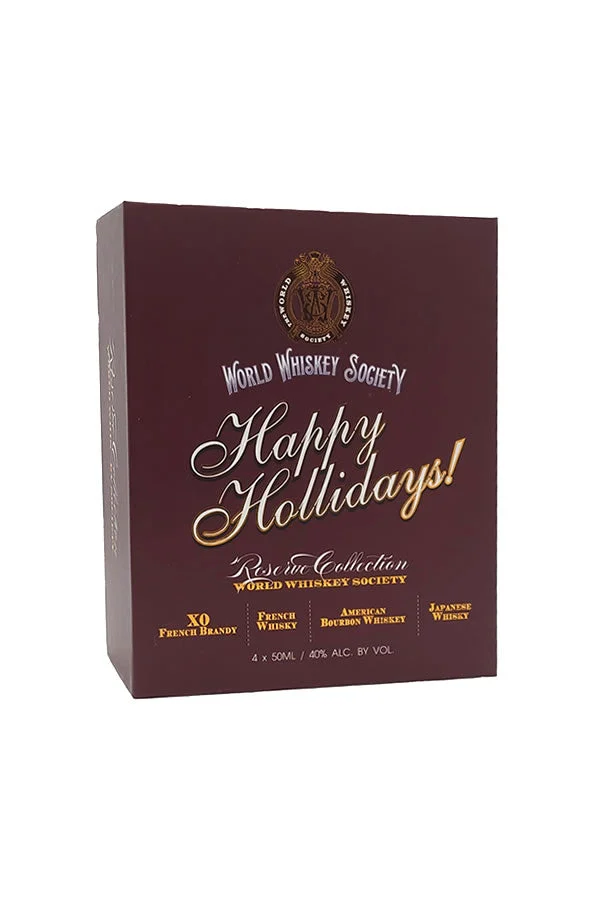 World Whiskey Society Reserve Collection 50ML 4Pk