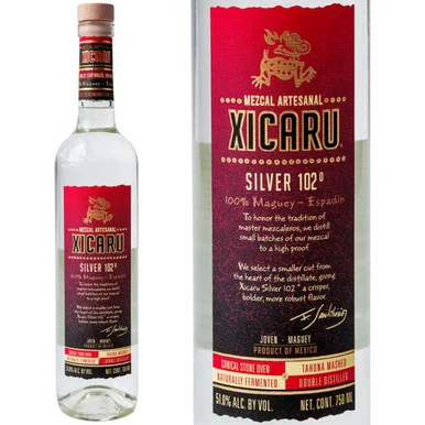 Xicaru Silver Mezcal 102 Proof 750ml
