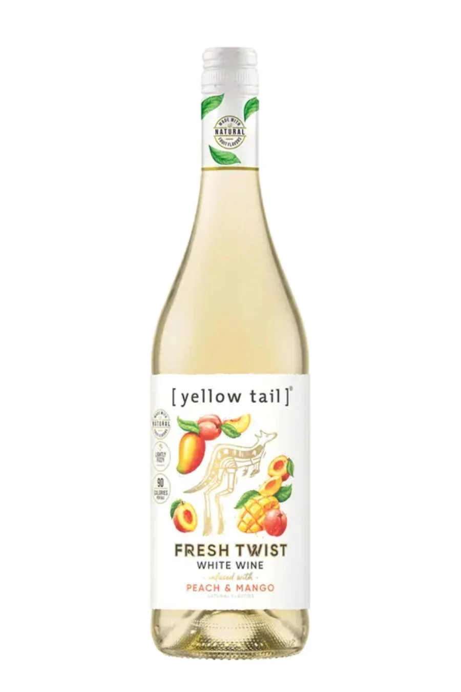 Yellow Tail Fresh Twist White Wine Peach & Mango (750 ml)