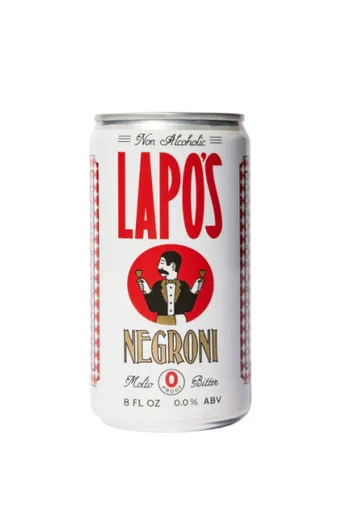 The Zero Proof Lapo's Negroni 4pk cans